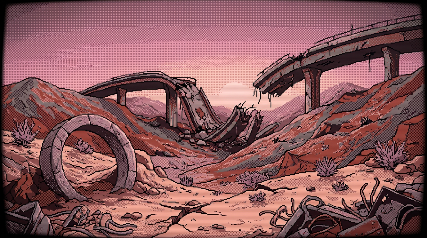 Illustrated sample scene shown inside a browser window